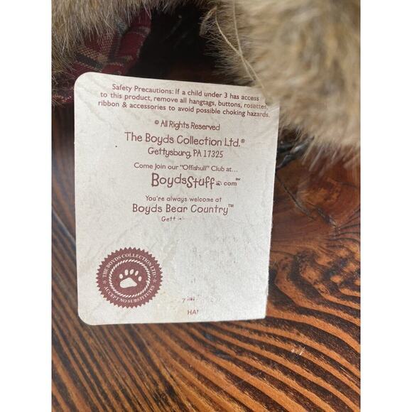 Boyds Thinkin of Ya Series Grammy Fully Jointed Collector Gift Bear - Picture 11 of 11